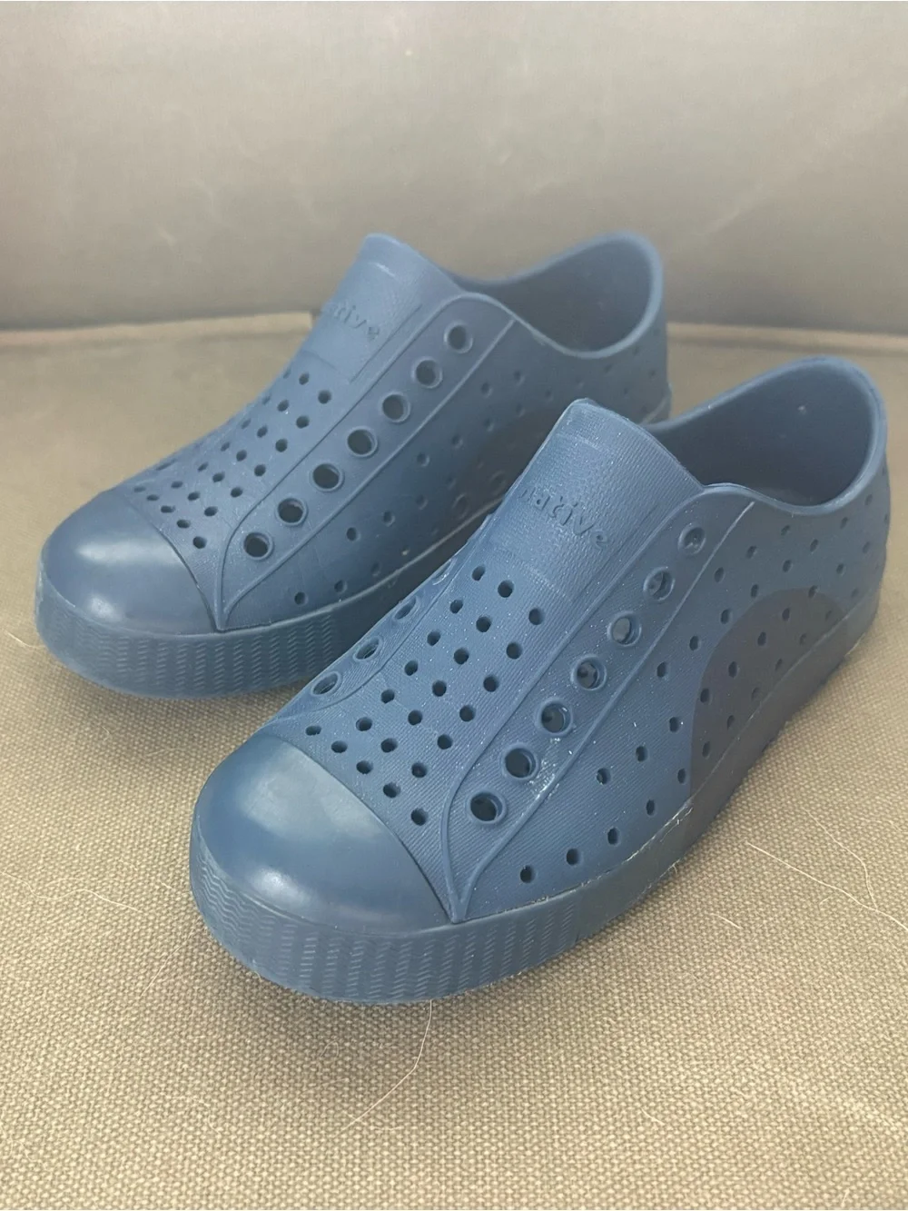 Native Kids Water Shoes in Navy Blue